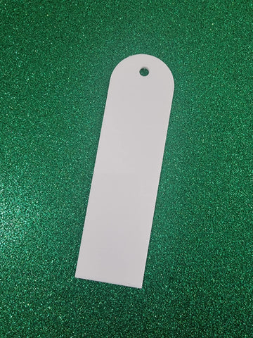 Blank Acrylic Bookmark to go with stencil bookmarks