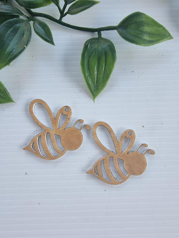 Acrylic Earrings Bee 2