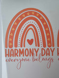 Harmony Day Heat Transfers - Ready to apply
