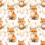 (52) Woodland Foxes 30cm x 30cm