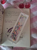 Glitter Shaker Acrylic Bookmark