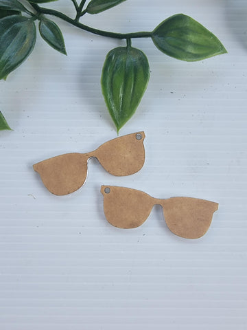 Acrylic Earrings Sunglasses