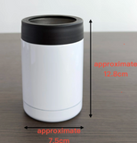 Stainless Steel Sublimation Can Cooler