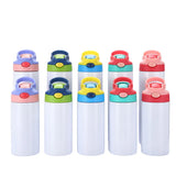 12oz Straight cute Sippy cup kids tumbler