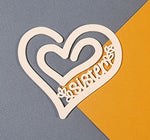 Jumbo Acrylic Sister Paper Clips 8cm by 8cm