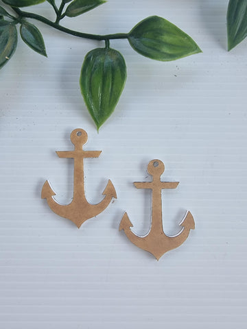 Acrylic Earrings anchor