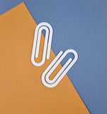 Jumbo Acrylic Paper Clips 10cm by 4cm