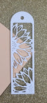 Sunflower Acrylic Bookmark  with tassel