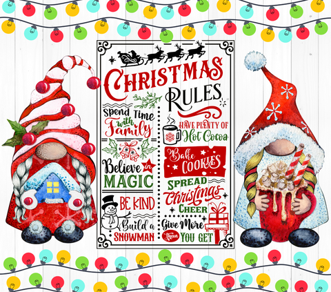 Christmas Rules 20oz Sublimation Wrap (82)