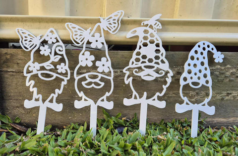 Acrylic Garden Gnomes (Pack of 4)