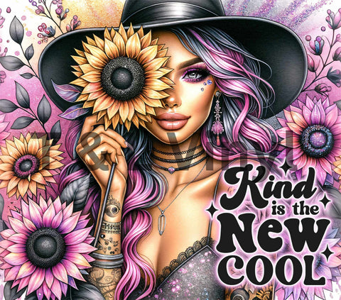 Kind is the new Cool 20 oz Sublimation wrap (325)