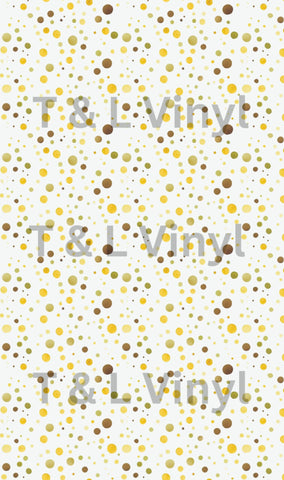 Sunflower dots Blank Sublimation Sheet 116