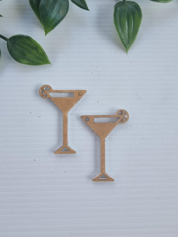 Acrylic Earrings Cocktail