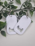 Sublimation Blank Metal bottle stubby opener small rectangle