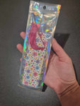 Holographic Resealable Mylar Bags Medium Skinny bags