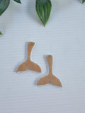 Acrylic Earrings Whale tail