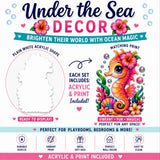 Acrylic Under the Sea Blanks – Perfect for Sublimation