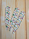 Vegetable Pattern Sublimation Sheet 16 (Perfect for our acrylic garden stakes)