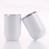 12oz Sublimation Straight Wine Tumbler