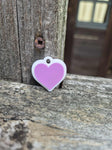 Mini Acrylic Heart Charm
