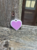 Mini Acrylic Heart Charm