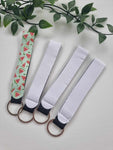 Wristlet Key Chains White Waterproof Keychain