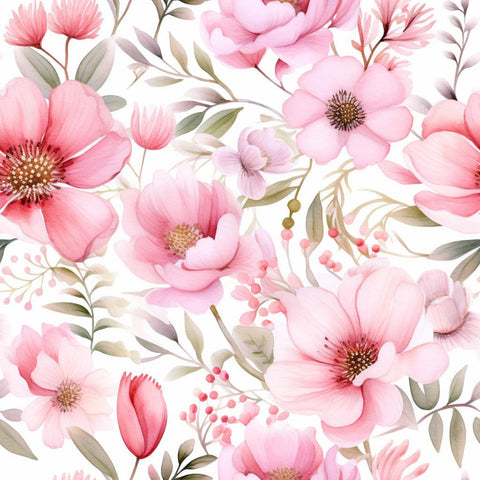 Floral Pink 20oz Sublimation Wrap (148)