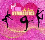 Gymnastics Girl   20oz Vinyl Wrap (157)