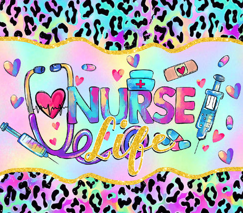 Nurse Life 20oz Vinyl Wrap  (64)