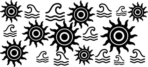Wave and Sun .svg