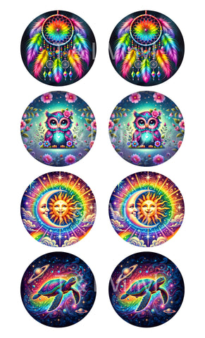 402-  3in Wind Spinner Sublimation Print