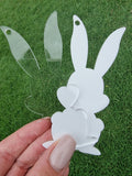 Easter Bunny Blank Tag