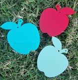 Acrylic Apple key ring - Perfect for Educator and Teacher Day Gift