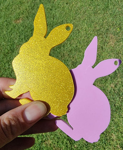 Easter lil Bunny Blank Tag