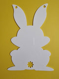 Easter Bunny Count Down Board 21cm by 15cm