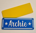 Mini Number Plate Blanks