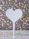 Cake Topper - 12cm Heart
