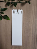 Mothers Day Bookmark MUM 14.5mm x 4.5mm