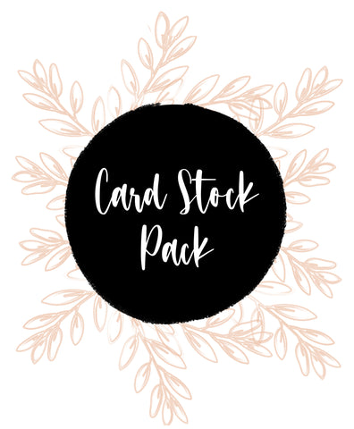 Cardstock Pack