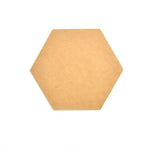 Wooden Hexagon Place Mat