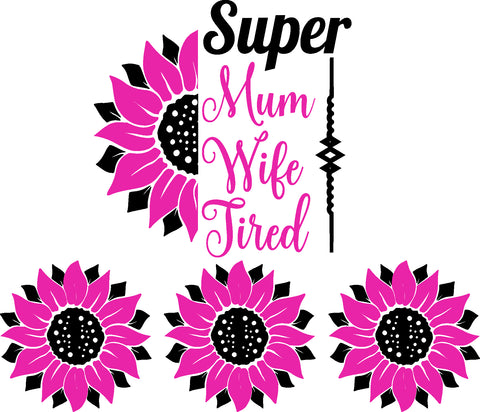 Mothers Day Super Mum .svg