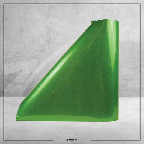 Transparent Apple Green Glitter Styletech